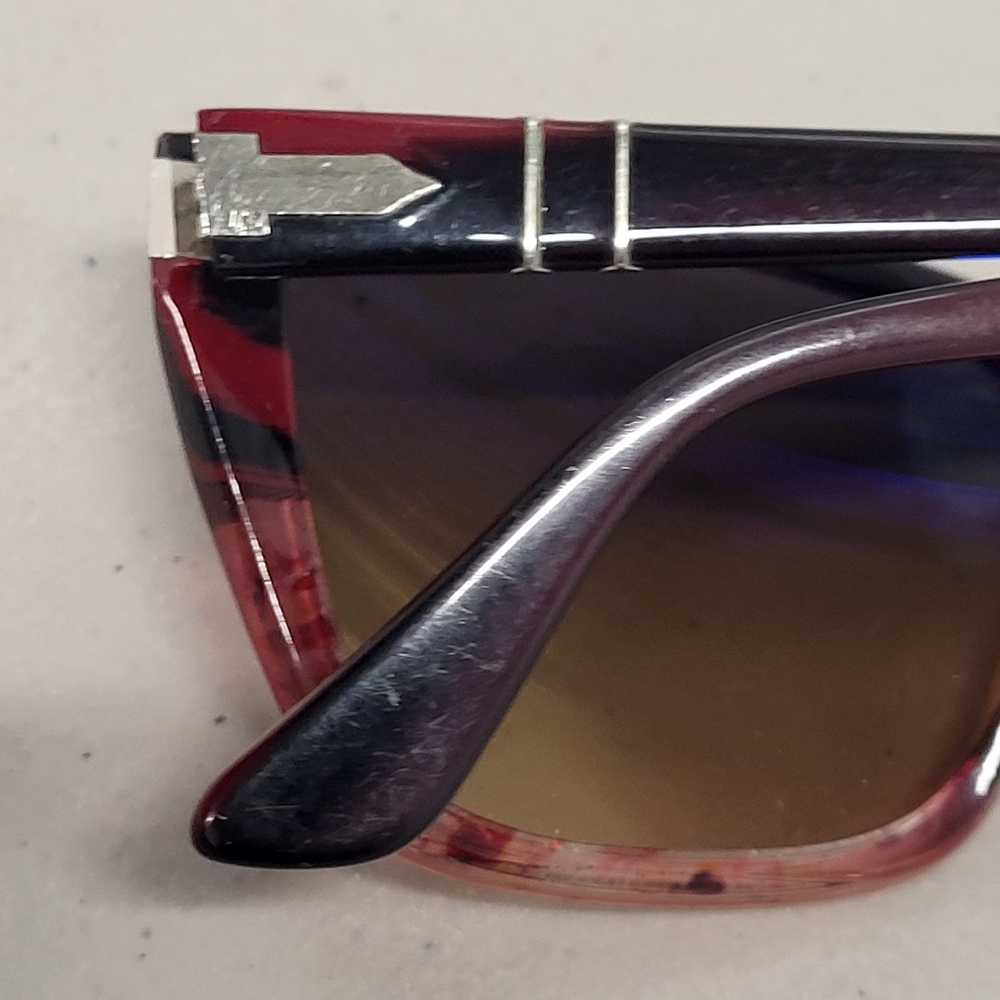 Percol Cateyed Dark Red Women's Sunglasses